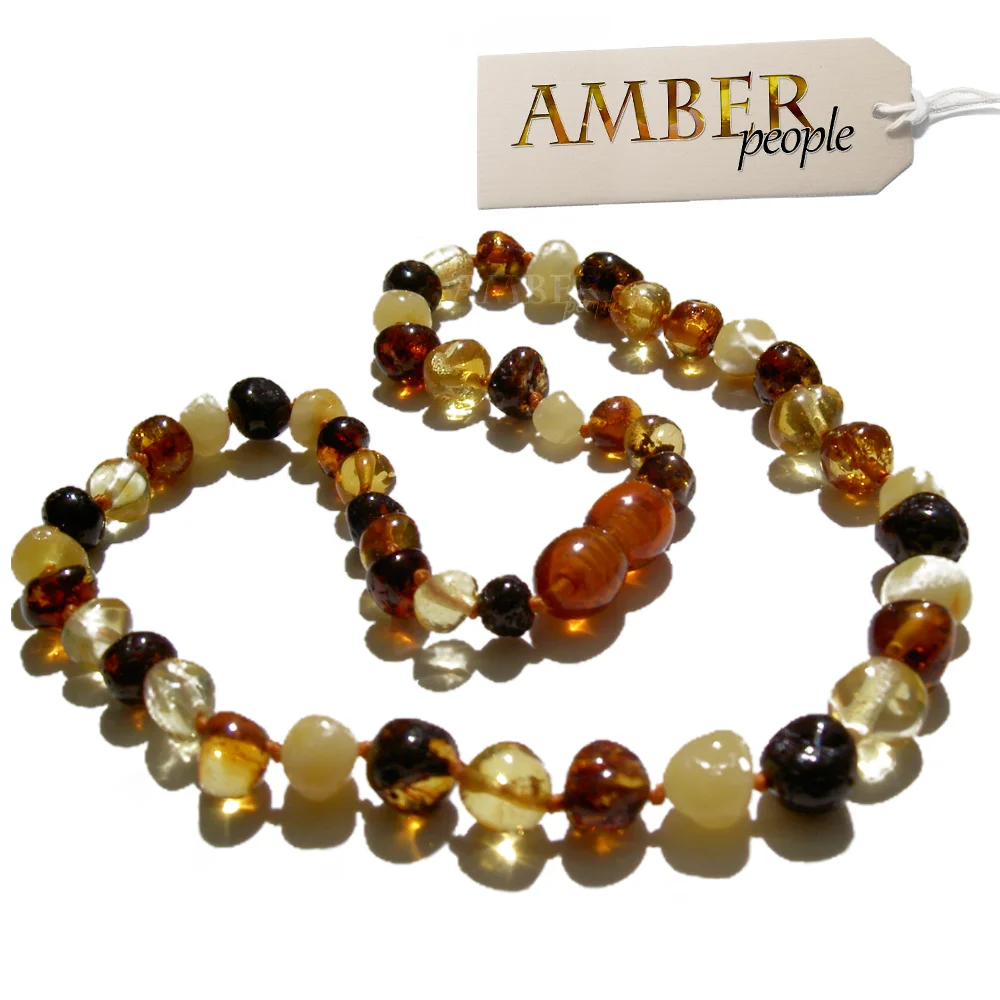 Amber teething clearance necklace age