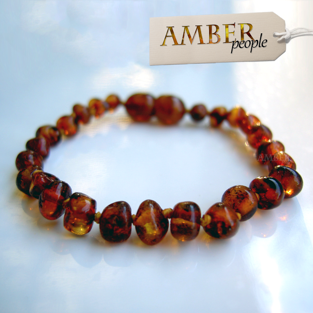 Buy the Baltic Amber Teething Necklace (Mixed) from Babies-R-Us Online |  Babies R Us Online